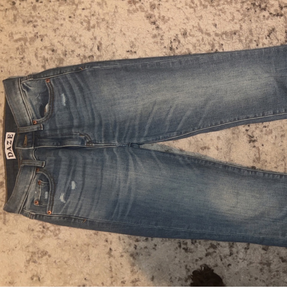 Daze crop flare jeans